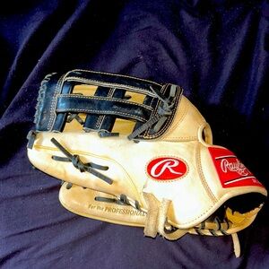 Used Left Hand Rawlings GGE1275HCB 12 3/4" Fielders Gloves